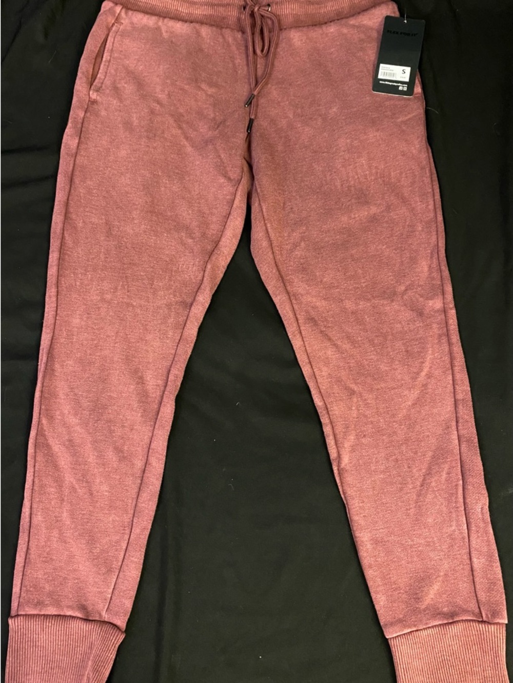 90 Degree By Reflex Mauve Pink Women's Jogger Track Pants